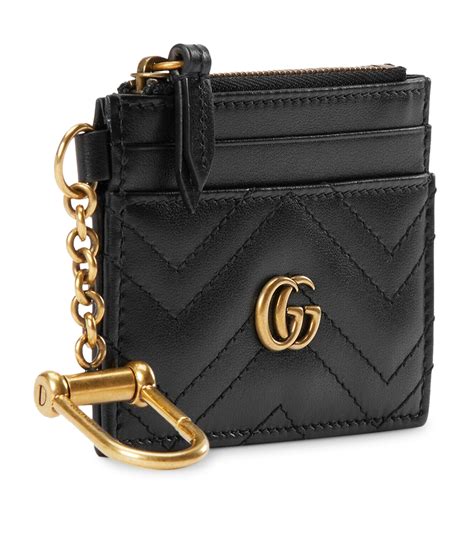 gucci key holder cg|gucci card holder with keychain.